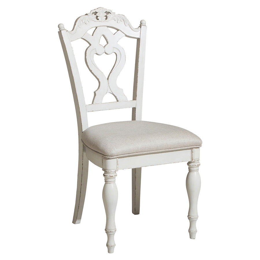 Cinderella Antique White Writing Desk - 1386NW-11 - Luna Furniture - Dallas Store