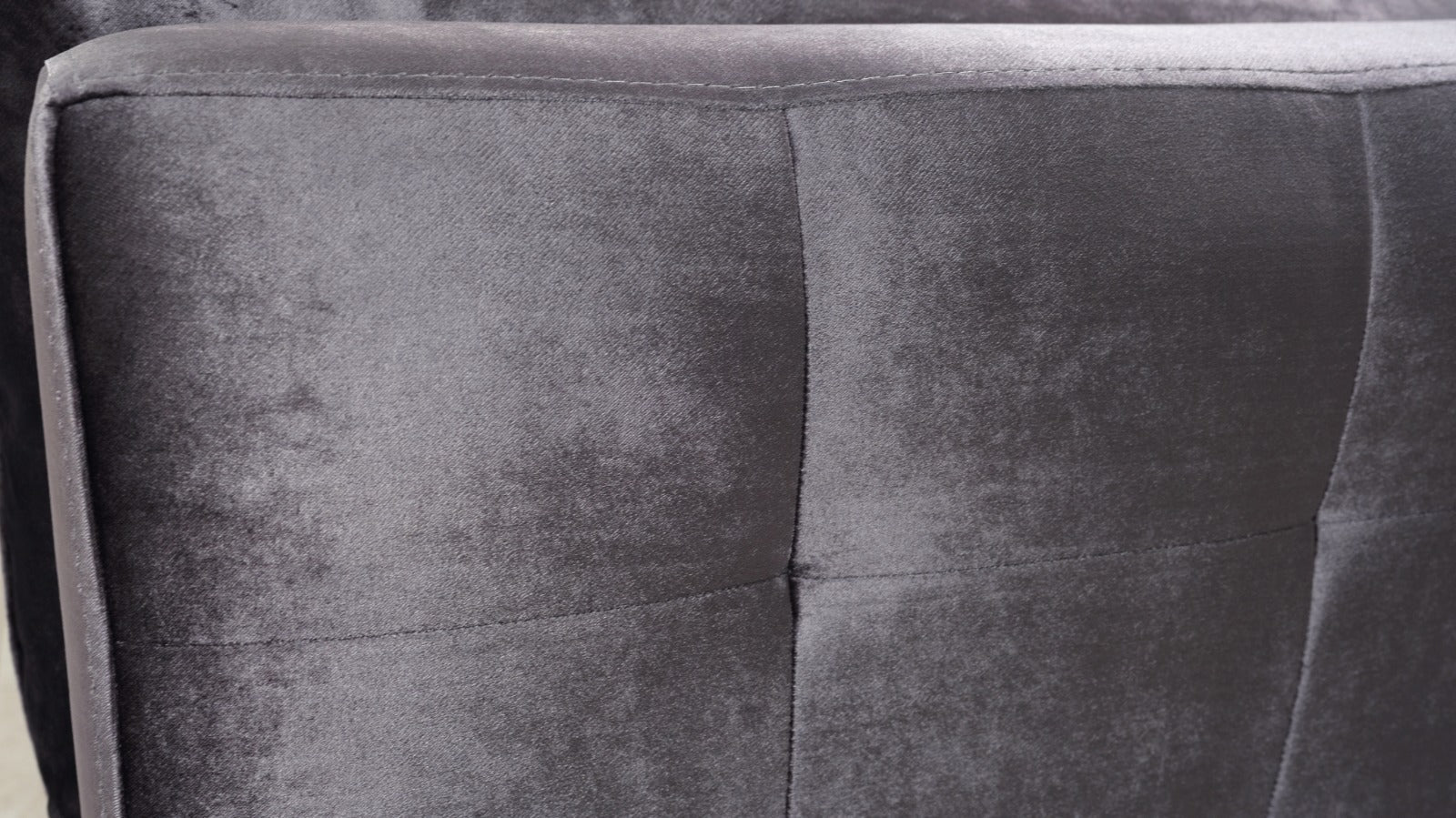 Clara Gray Velvet Sofa & Loveseat - CLARAGRAY-SL - Luna Furniture - Dallas Store