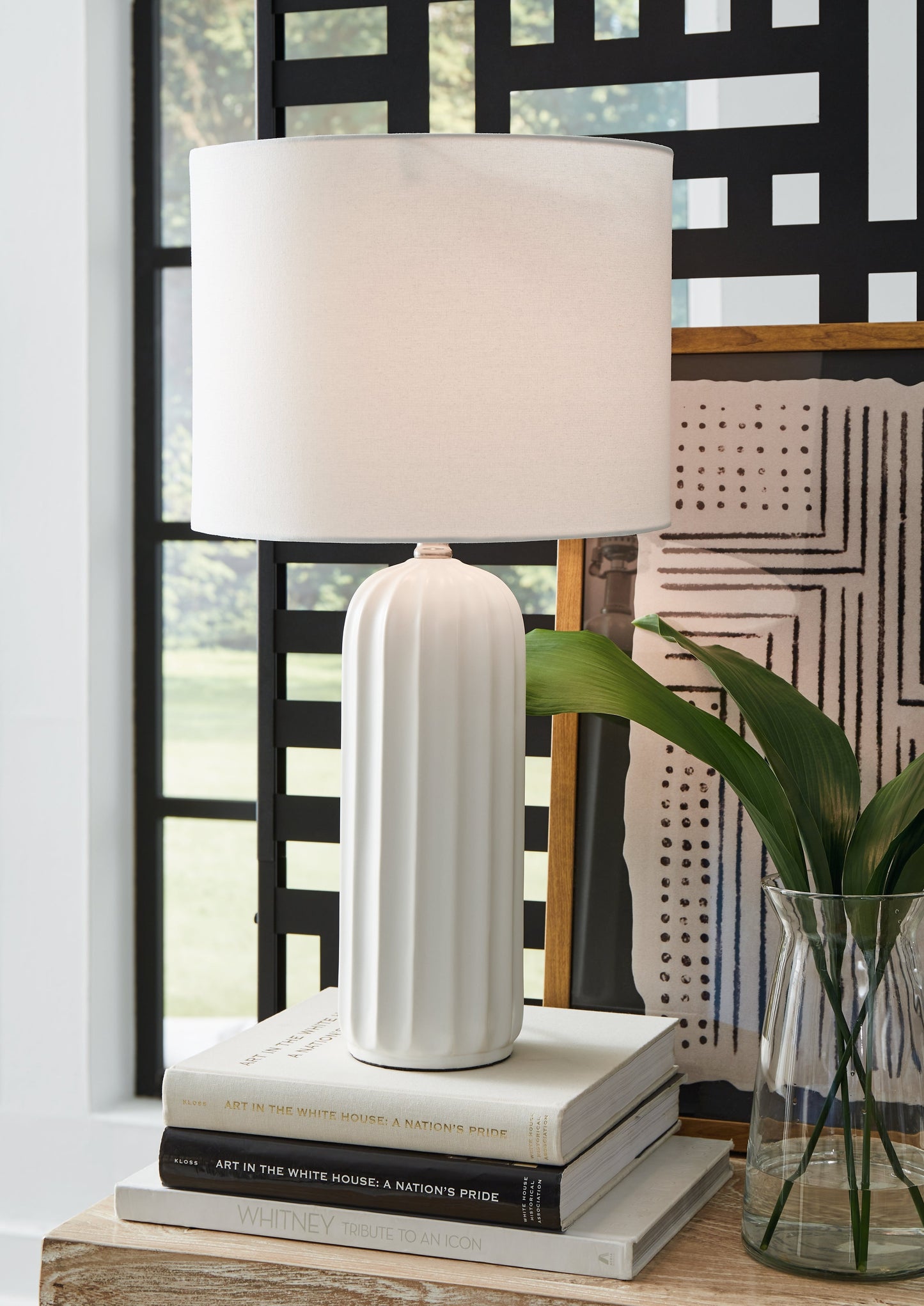 Clarkland White Table Lamp, Set of 2 - L177974 - Luna Furniture - Dallas Store
