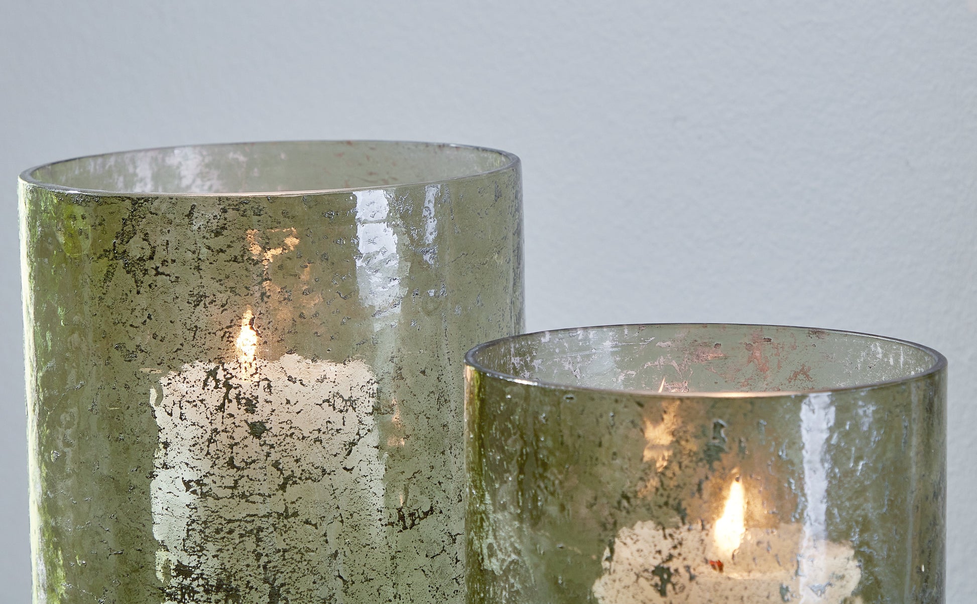 Clarkton Green Candle Holder Set (Set of 2) - A2000623 - Luna Furniture - Dallas Store