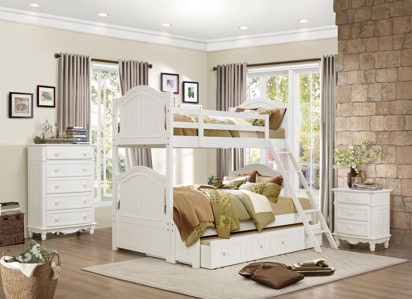 Clementine White Chest - B1799-9 - Luna Furniture - Dallas Store