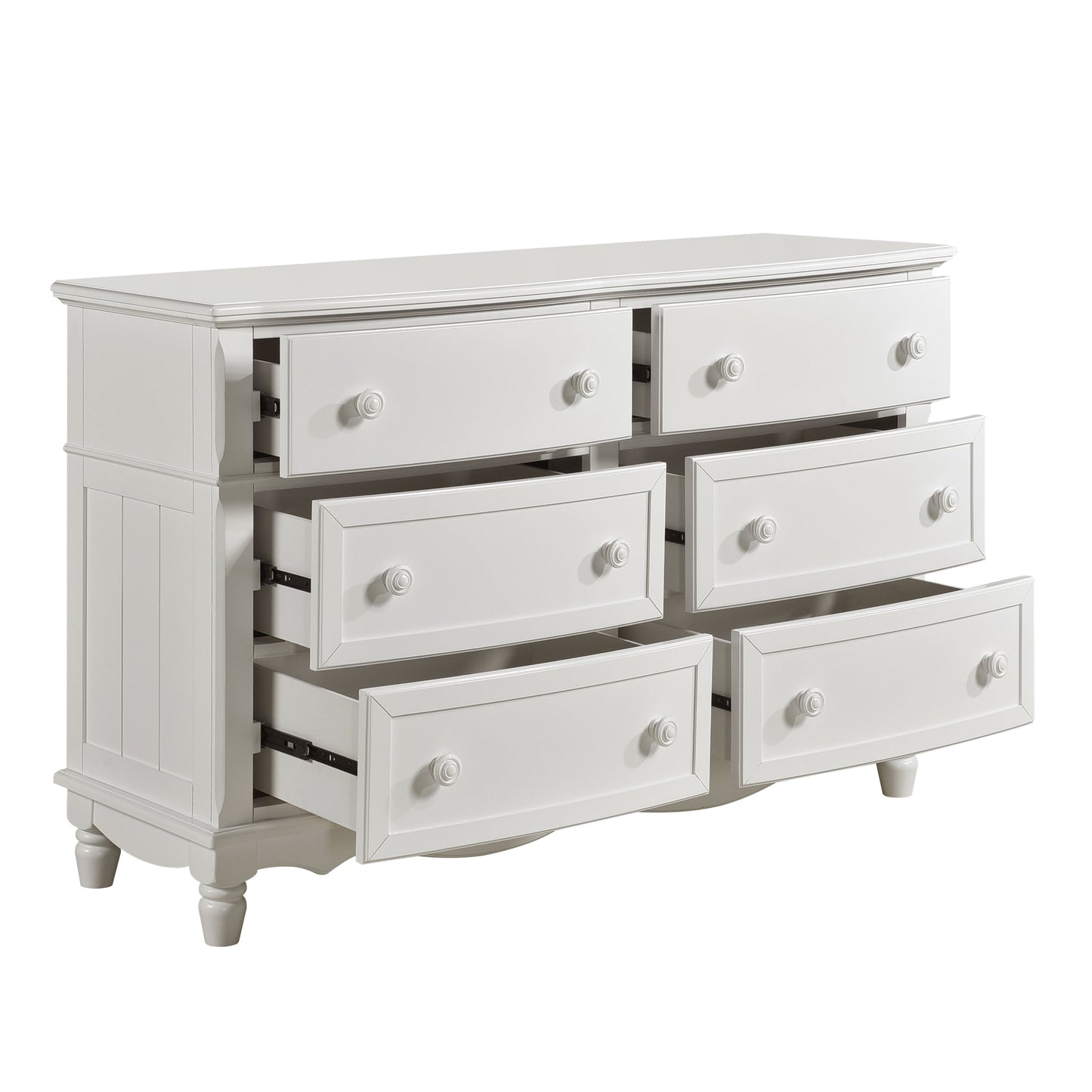 Clementine White Dresser - B1799-5 - Luna Furniture - Dallas Store
