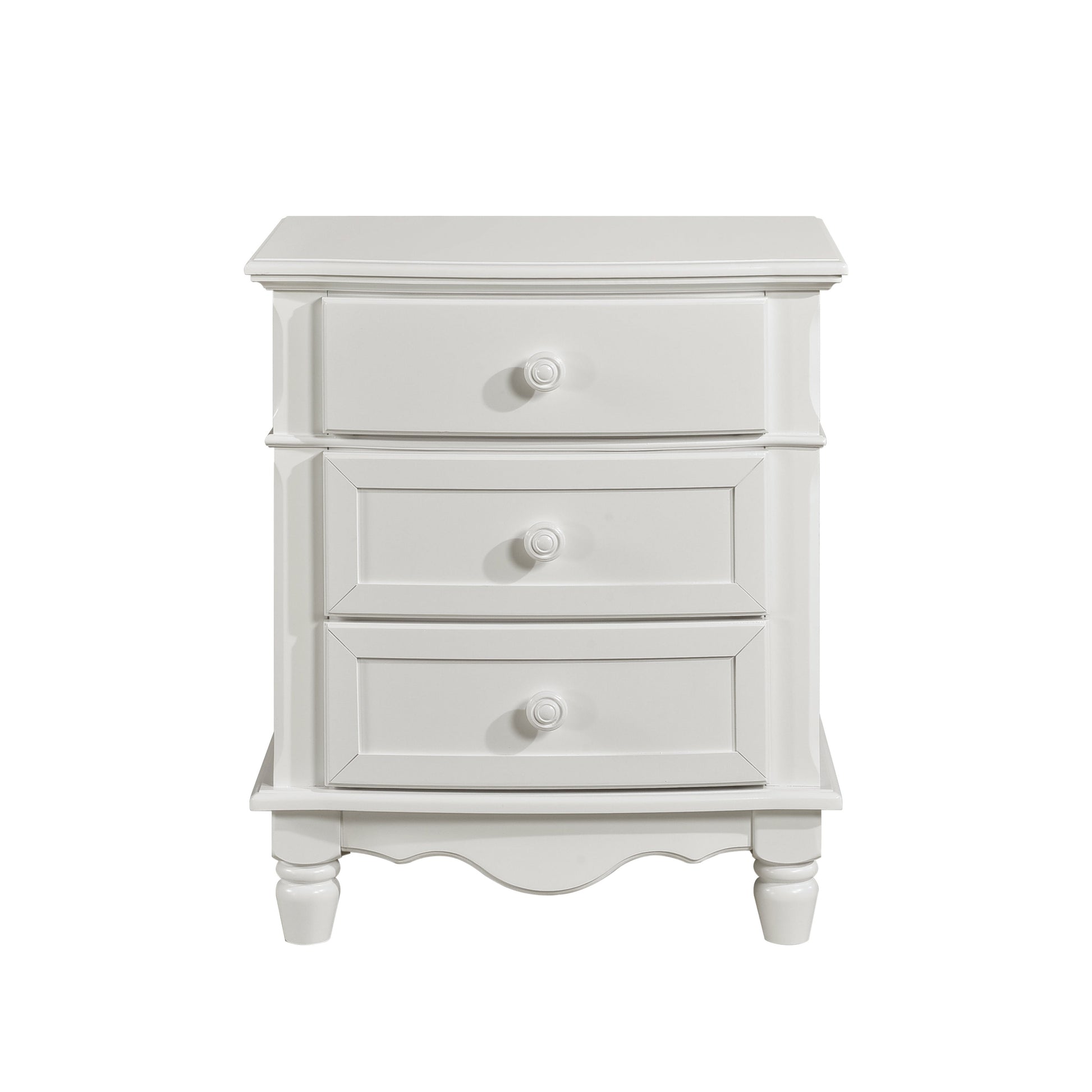 Clementine White Nightstand - B1799-4 - Luna Furniture - Dallas Store