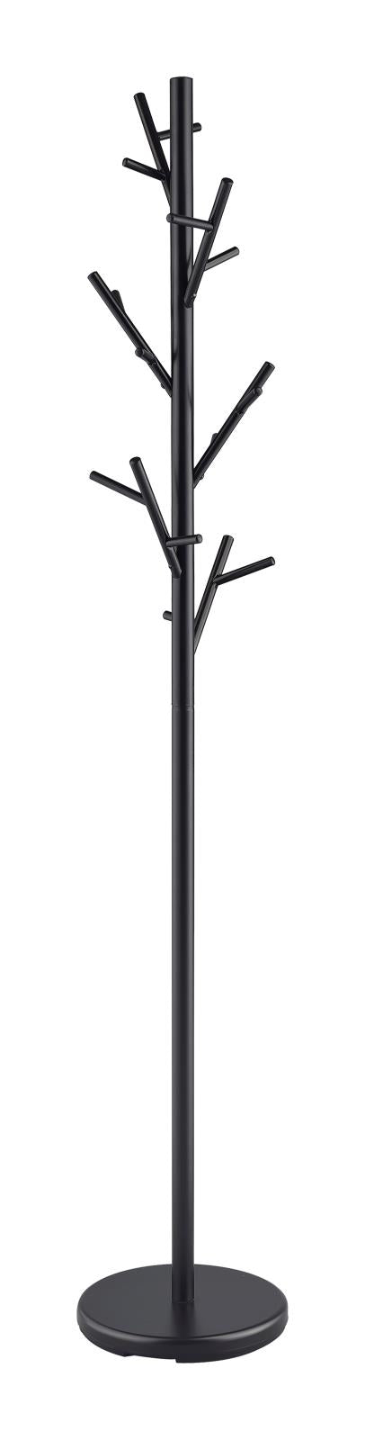 Clover Black 18-Hook Coat Rack - 900897 - Luna Furniture - Dallas Store