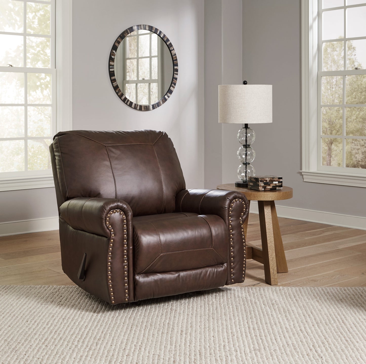 Colleton Dark Brown Recliner - 5210725 - Luna Furniture - Dallas Store