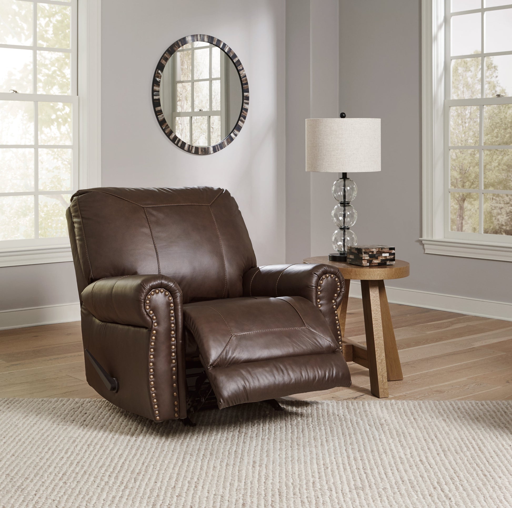 Colleton Dark Brown Recliner - 5210725 - Luna Furniture - Dallas Store