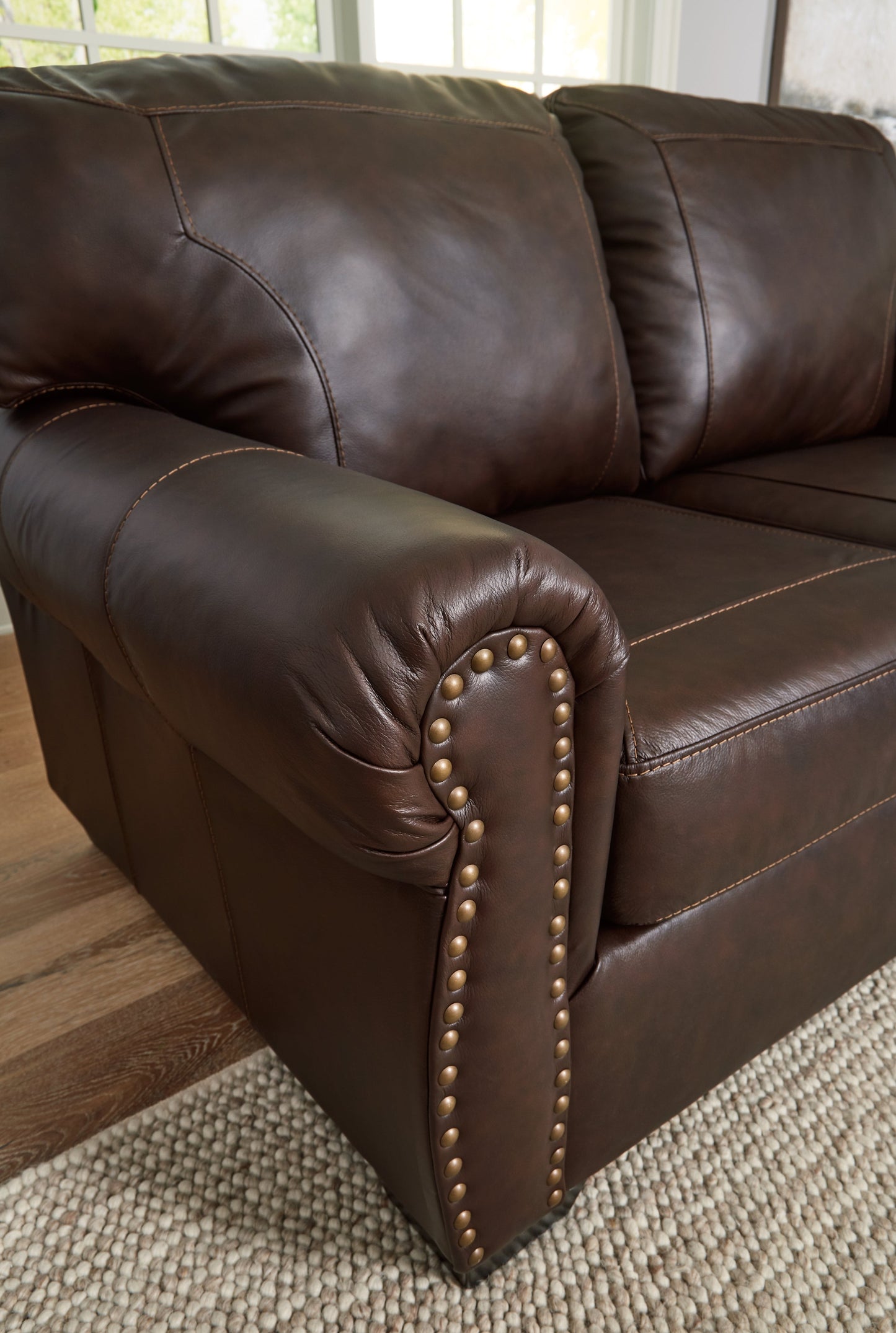 Colleton Dark Brown Sofa - 5210738 - Luna Furniture - Dallas Store