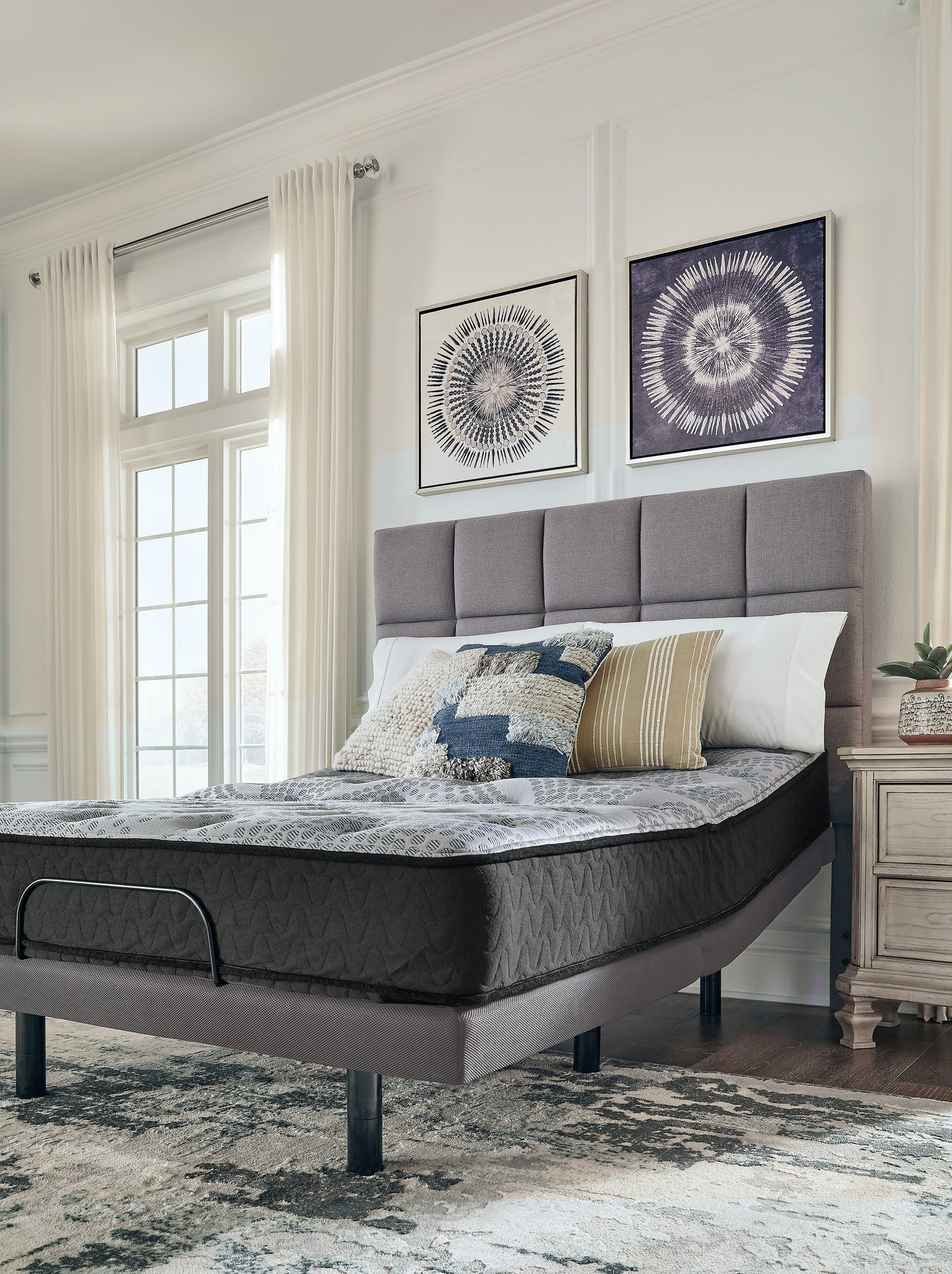 Comfort Plus Gray King Mattress - M50941 - Luna Furniture - Dallas Store