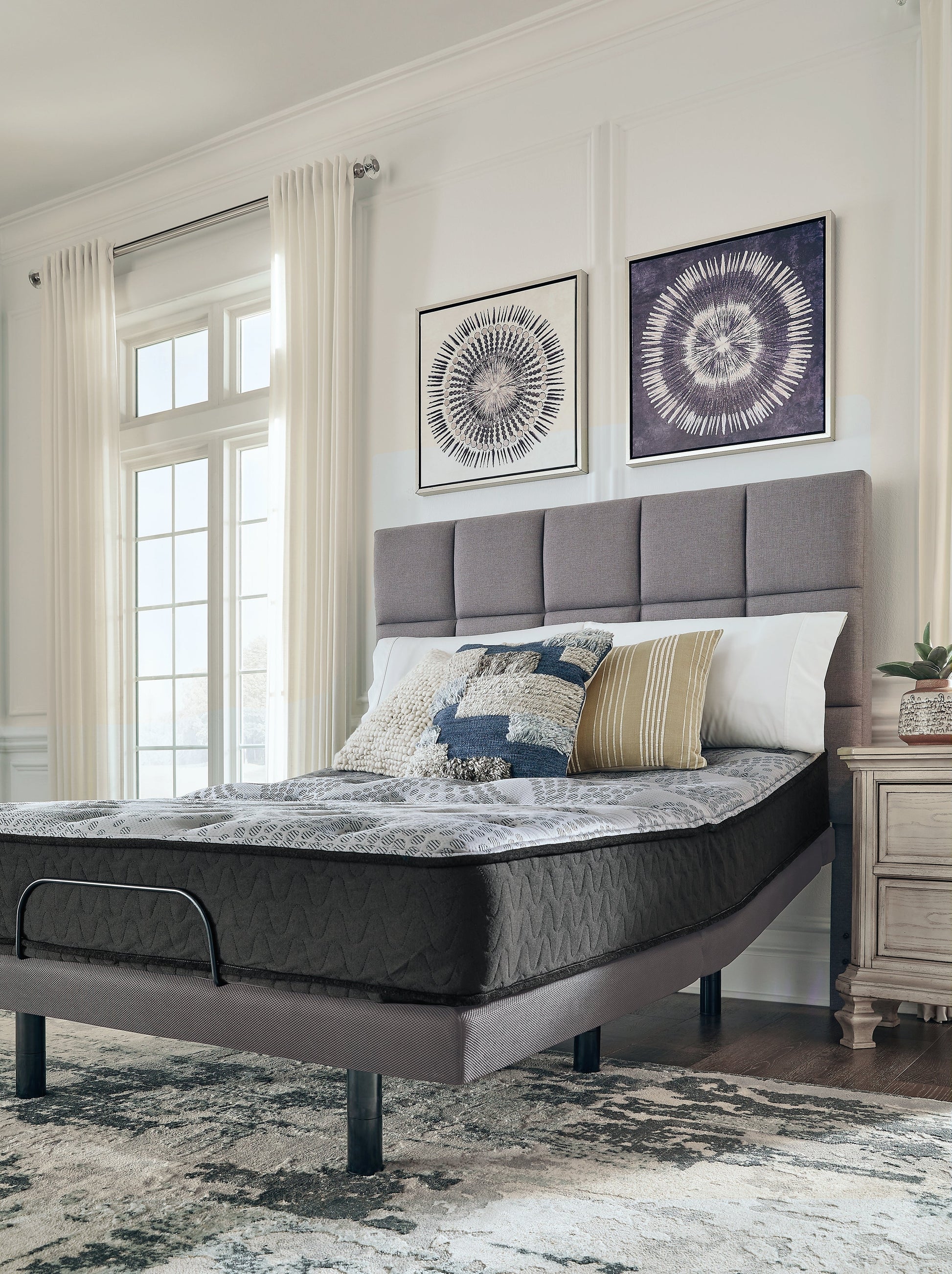 Comfort Plus Gray Twin Mattress - M50911 - Luna Furniture - Dallas Store