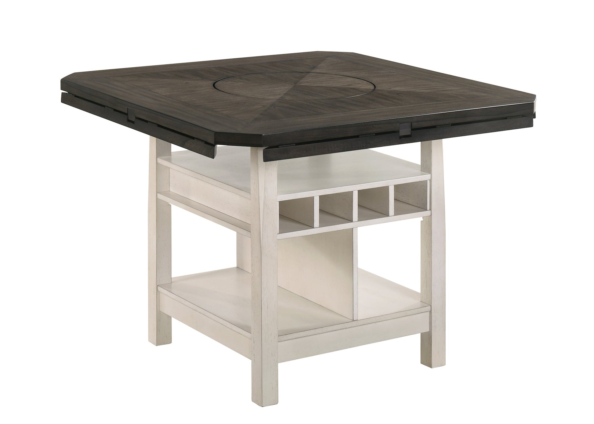 Conner Chalk/Gray Counter Height Table - SET | 2849CG-T-LEG | 2849CG-T-TOP - Luna Furniture - Dallas Store