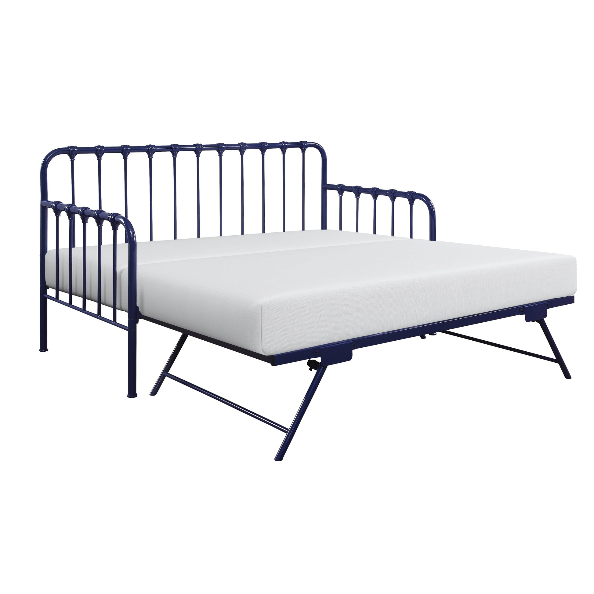 Constance Navy Blue Daybed With Lift-Up Trundle - 4983BU-NT - Luna Furniture - Dallas Store