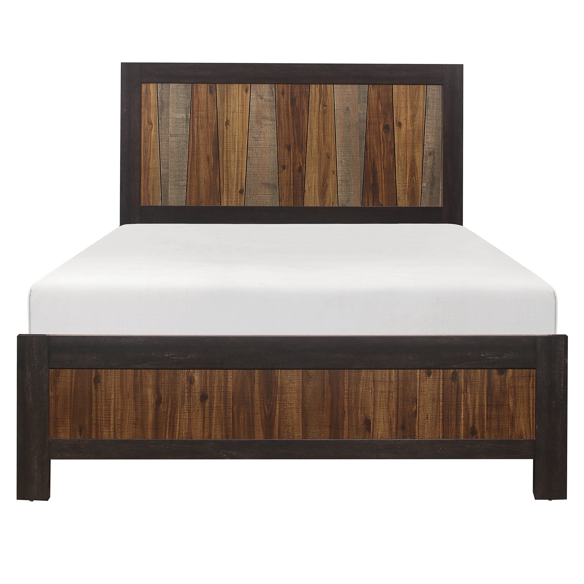 Cooper Wire Brushed Full Panel Bed - SET | 2059F-1 | 2059T-3 - Luna Furniture - Dallas Store