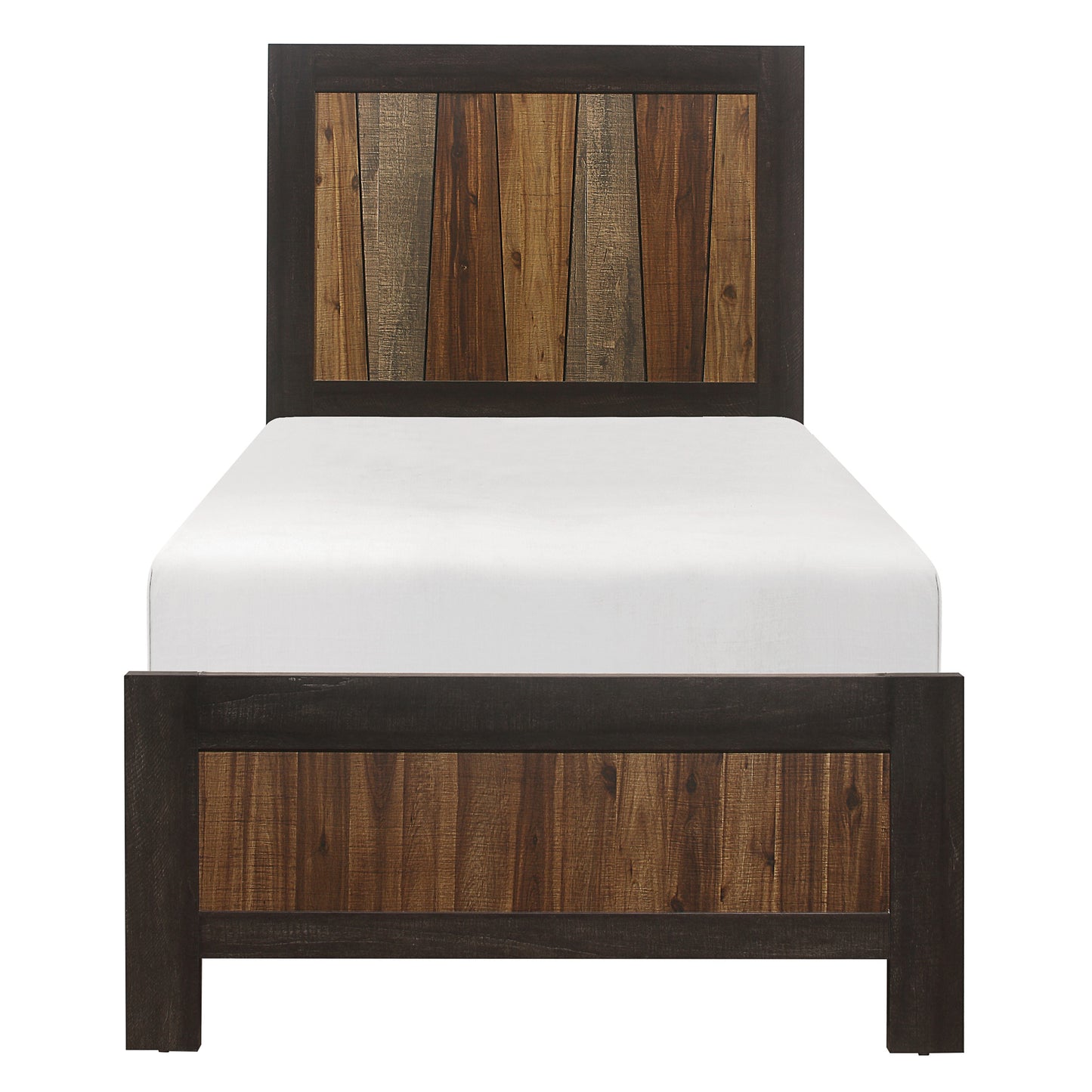 Cooper Wire Brushed Full Storage Panel Bed - SET | 2059F-1 | 2059T-3 | 2059-T - Luna Furniture - Dallas Store
