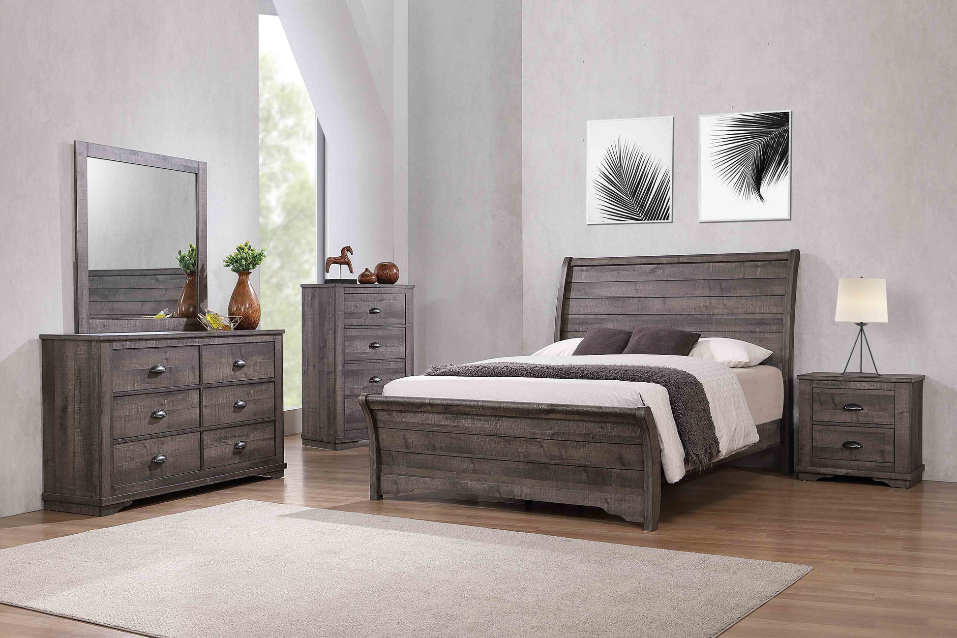 Coralee Gray Dresser - B8100-1 - Luna Furniture - Dallas Store