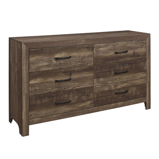 Corbin Brown Dresser - 1534-5 - Luna Furniture - Dallas Store