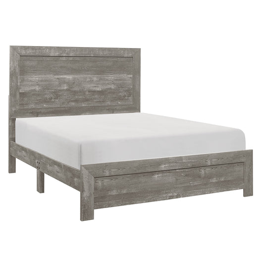 Corbin Gray Full Panel Bed - 1534GYF-1 - Luna Furniture - Dallas Store