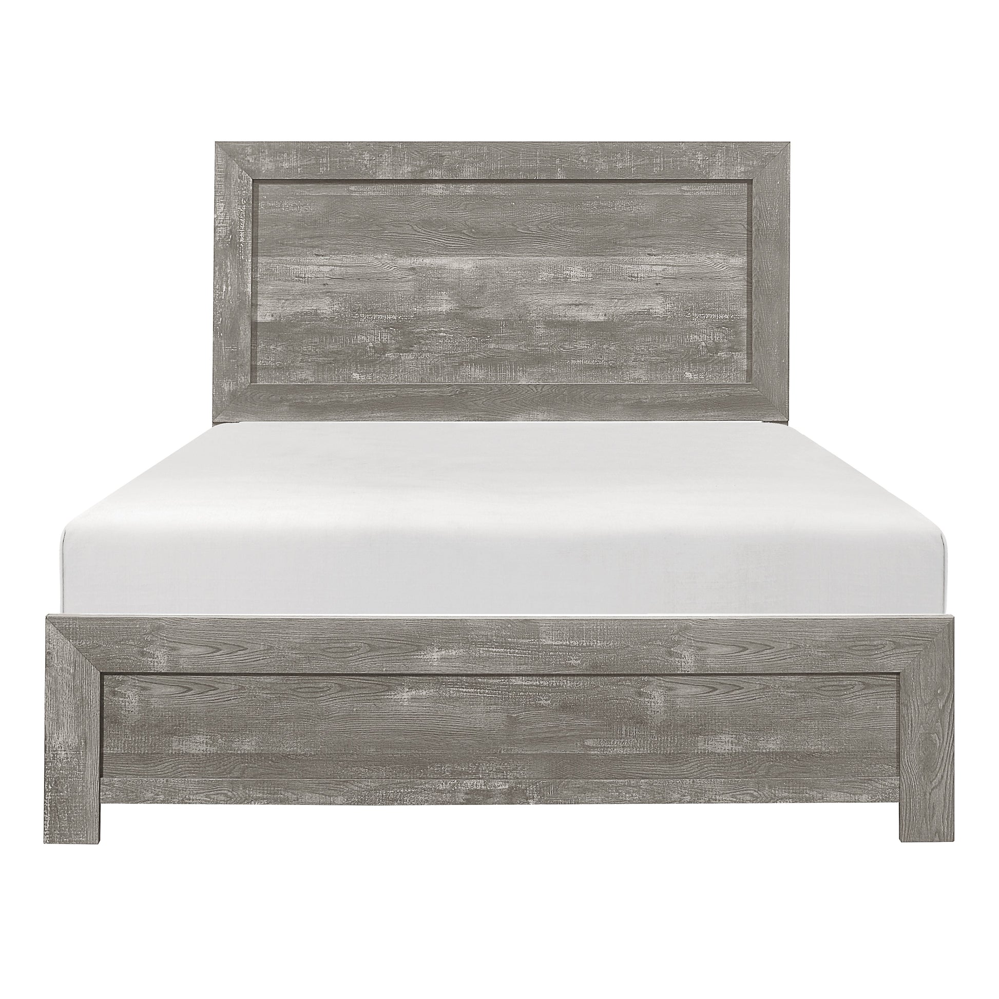Corbin Gray Full Panel Bed - 1534GYF-1 - Luna Furniture - Dallas Store