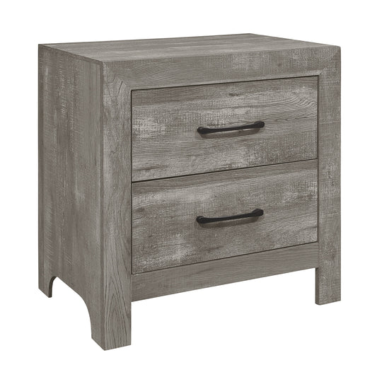 Corbin Gray Nightstand - 1534GY-4 - Luna Furniture - Dallas Store