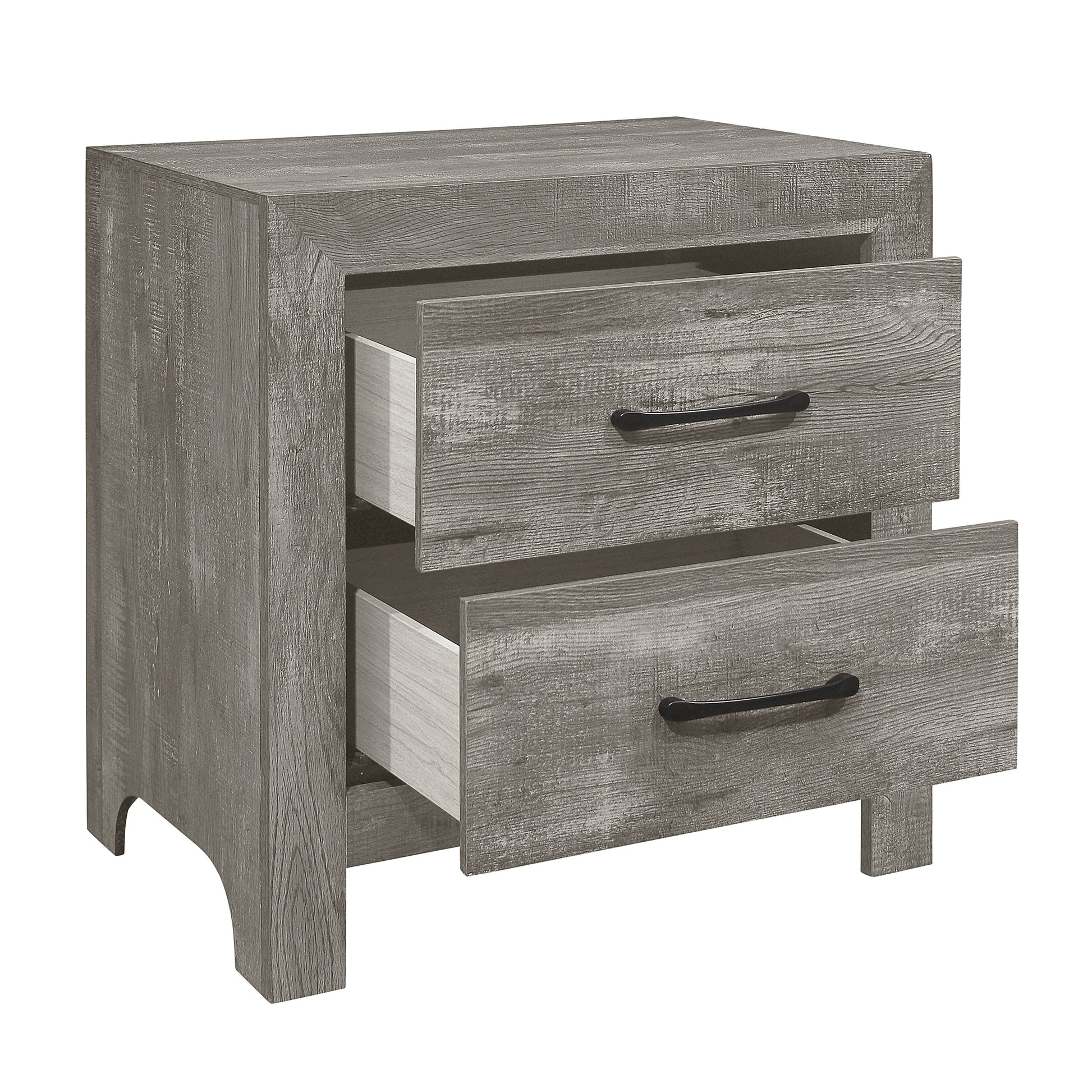 Corbin Gray Nightstand - 1534GY-4 - Luna Furniture - Dallas Store