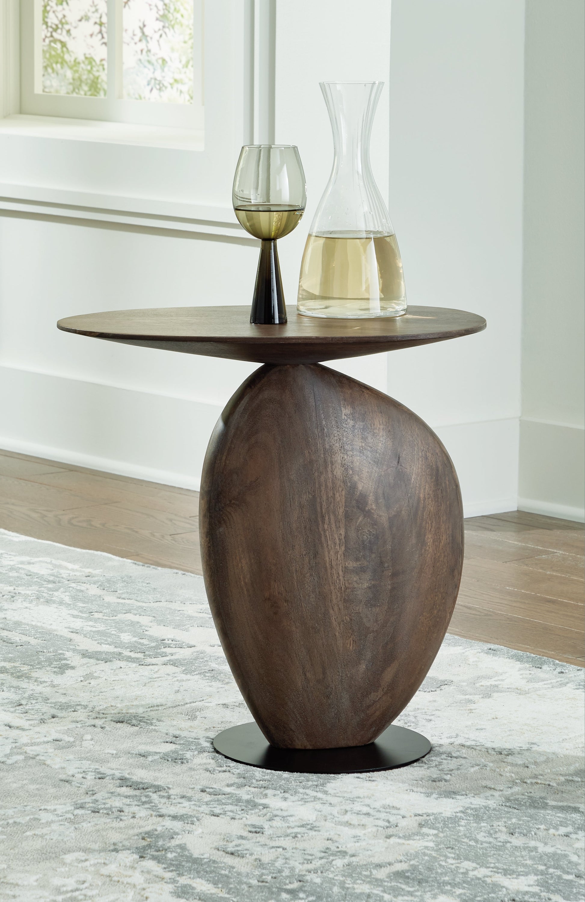 Cormmet Brown/Black Accent Table - A4000612 - Luna Furniture - Dallas Store