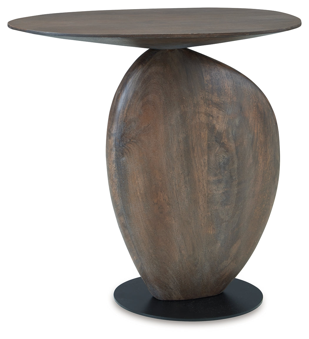 Cormmet Brown/Black Accent Table - A4000612 - Luna Furniture - Dallas Store