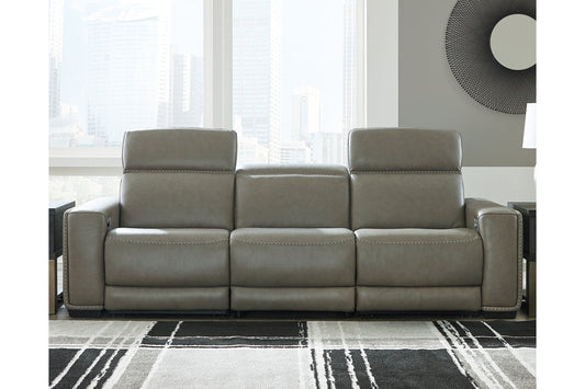 Correze Gray 3-Piece Power Reclining Sofa - SET | U9420246 | U9420258 | U9420262 - Luna Furniture - Dallas Store