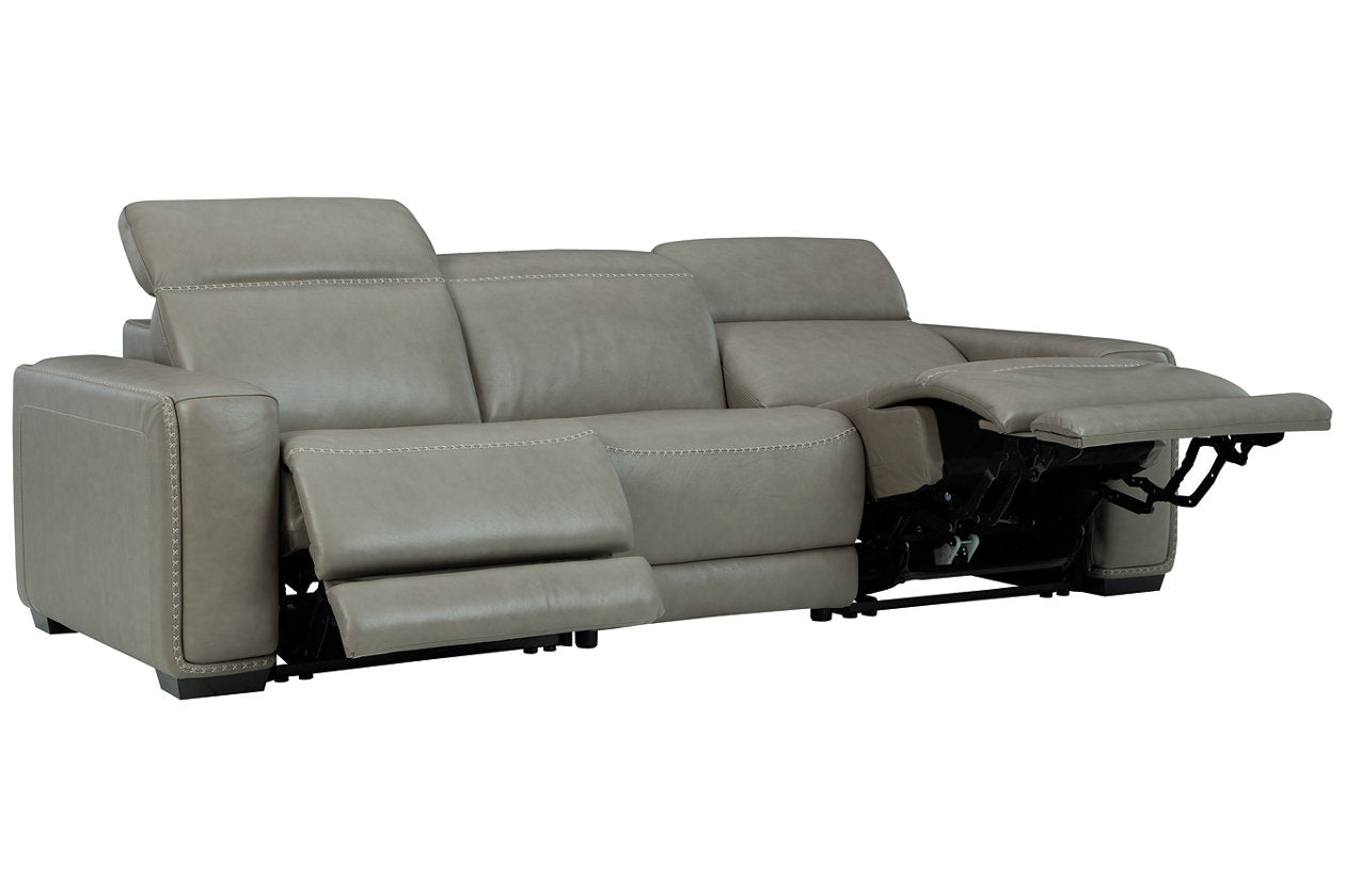 Correze Gray 3-Piece Power Reclining Sofa - SET | U9420246 | U9420258 | U9420262 - Luna Furniture - Dallas Store