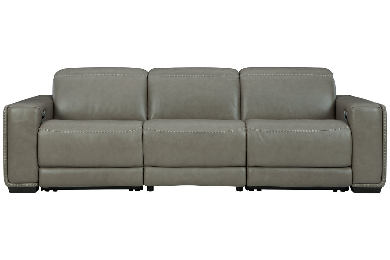 Correze Gray 3-Piece Power Reclining Sofa - SET | U9420246 | U9420258 | U9420262 - Luna Furniture - Dallas Store