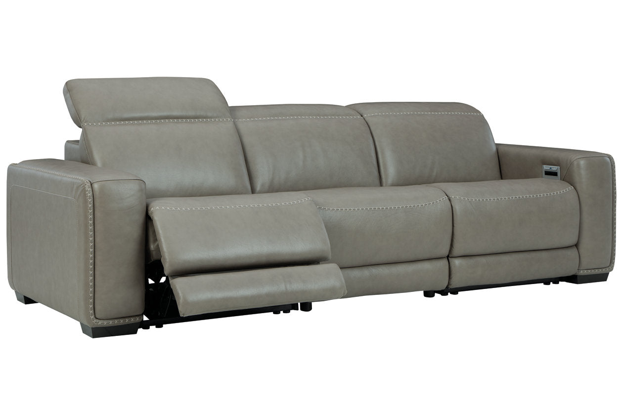 Correze Gray 3-Piece Power Reclining Sofa - SET | U9420246 | U9420258 | U9420262 - Luna Furniture - Dallas Store