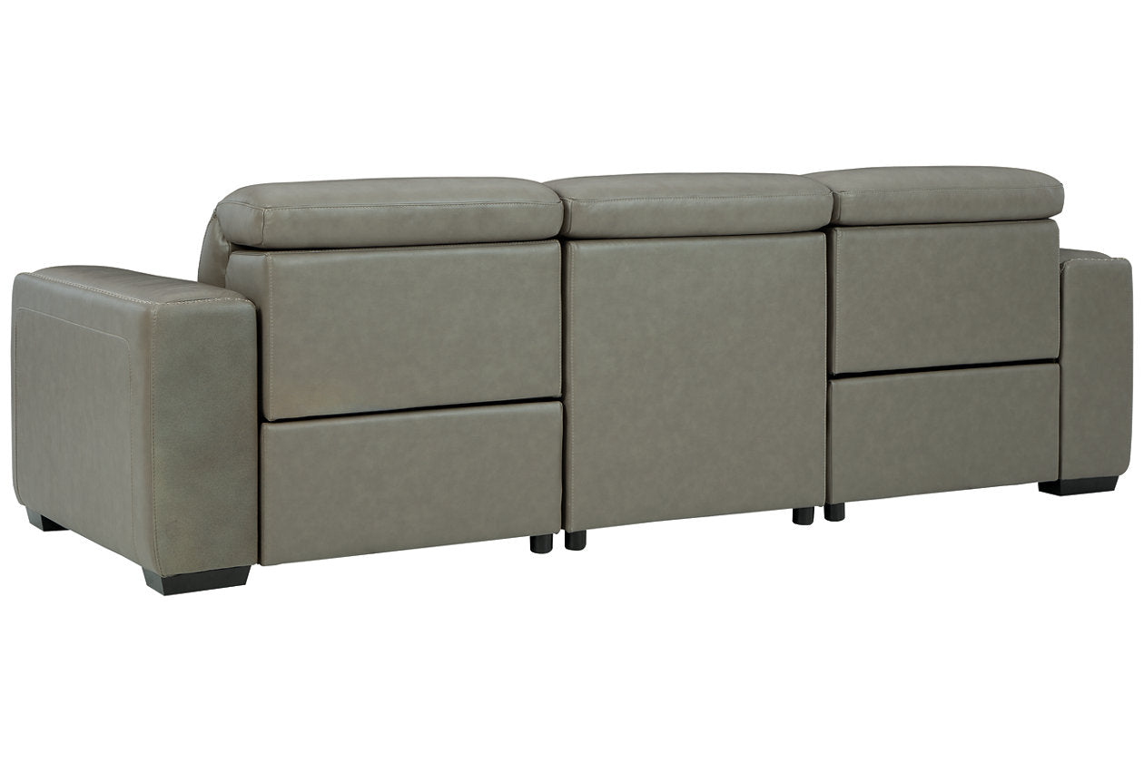 Correze Gray 3-Piece Power Reclining Sofa - SET | U9420246 | U9420258 | U9420262 - Luna Furniture - Dallas Store