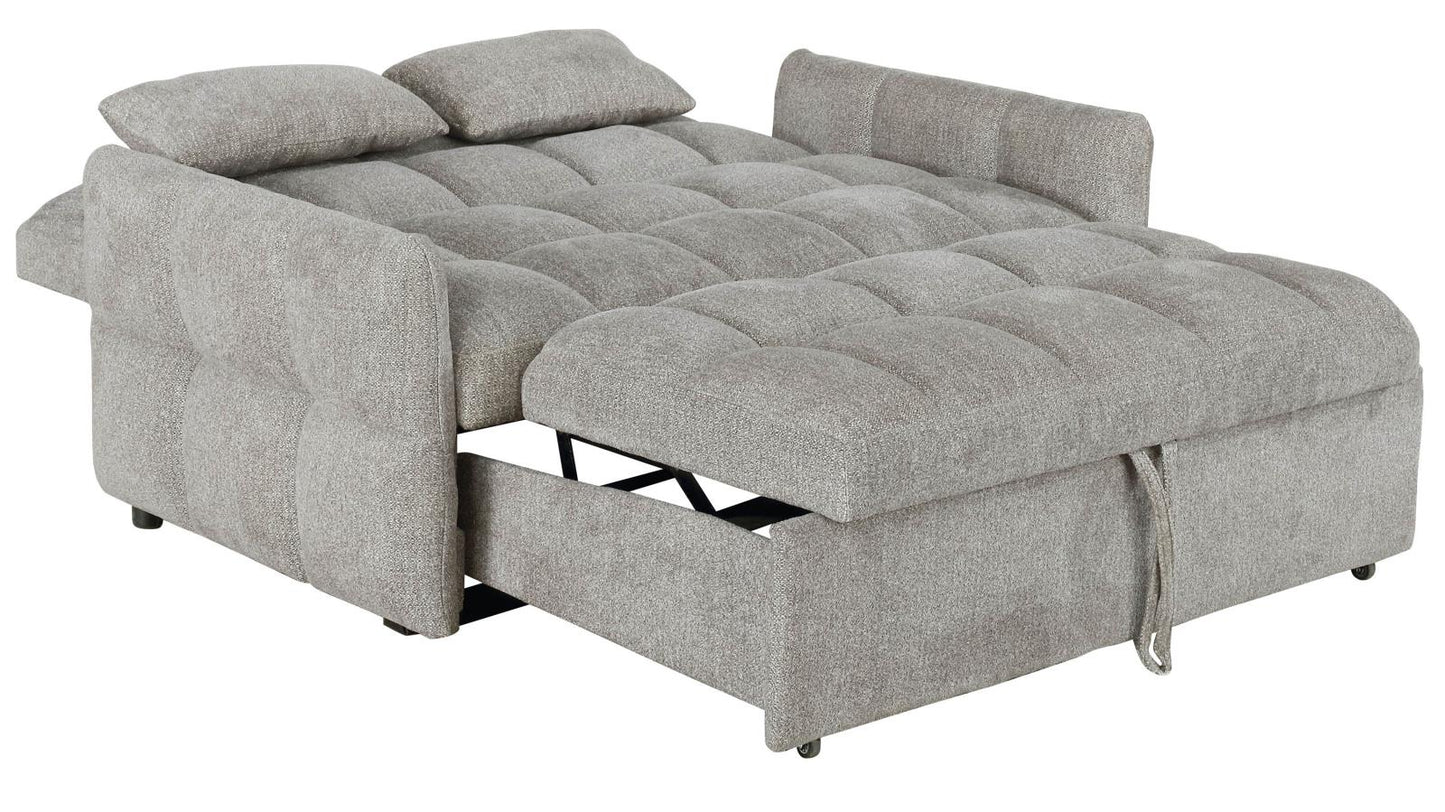 Cotswold Tufted Cushion Sleeper Sofa Bed Beige - 508307 - Luna Furniture - Dallas Store