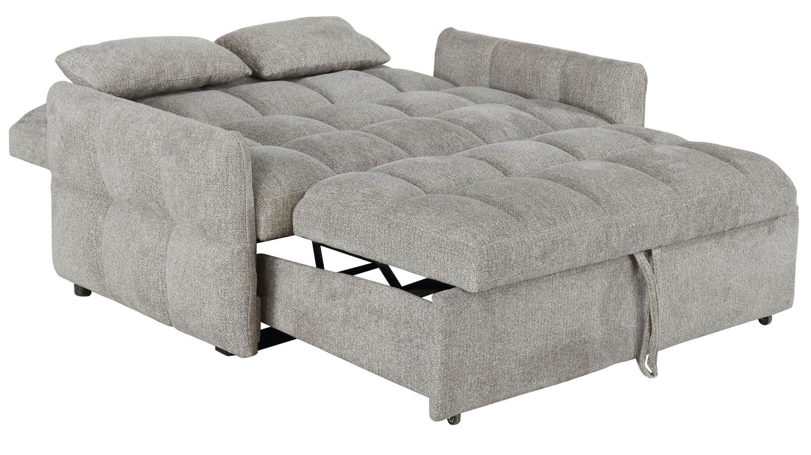 Cotswold Tufted Cushion Sleeper Sofa Bed Beige - 508307 - Luna Furniture - Dallas Store