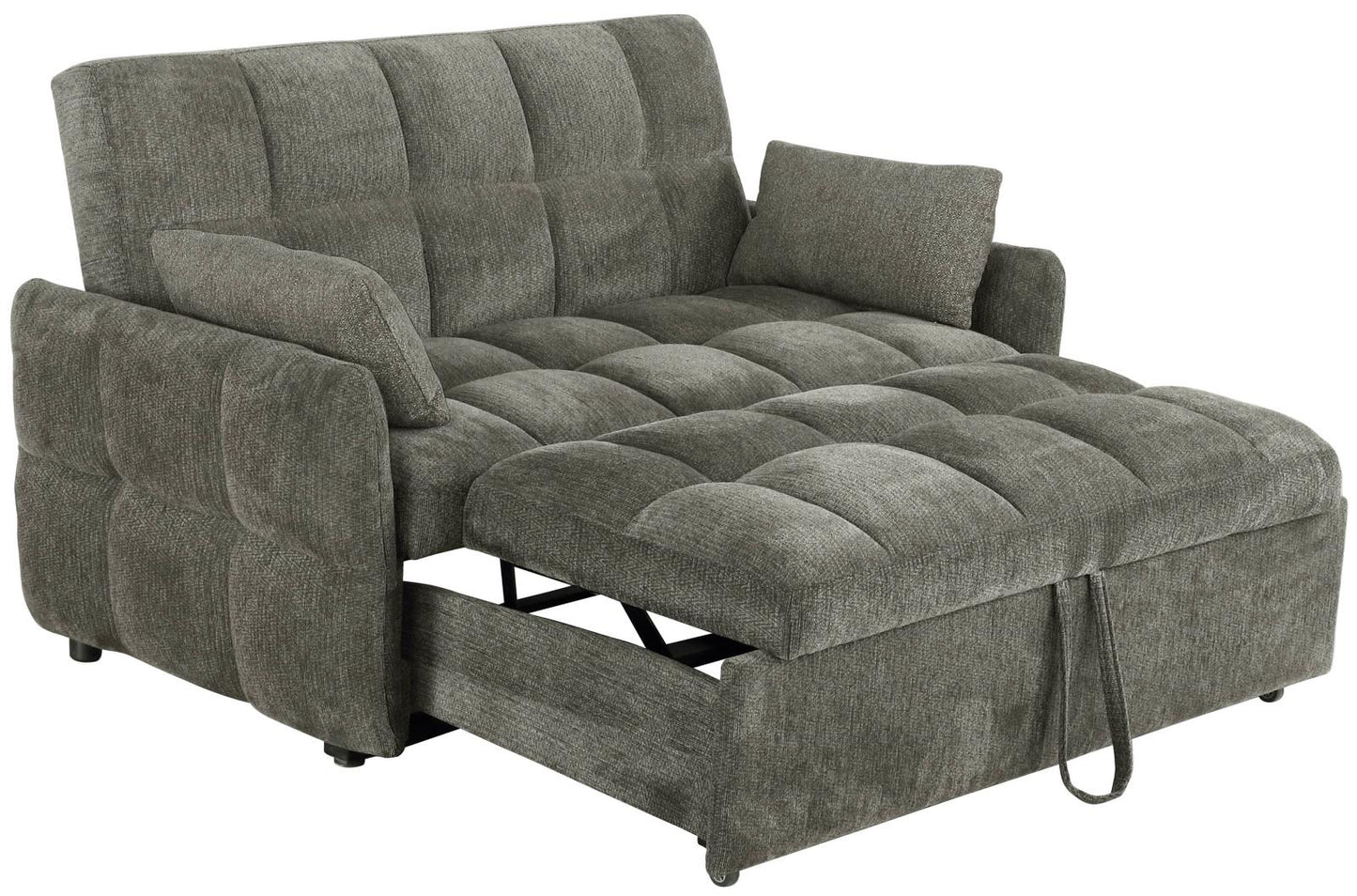 Cotswold Tufted Cushion Sleeper Sofa Bed Brown - 508308 - Luna Furniture - Dallas Store