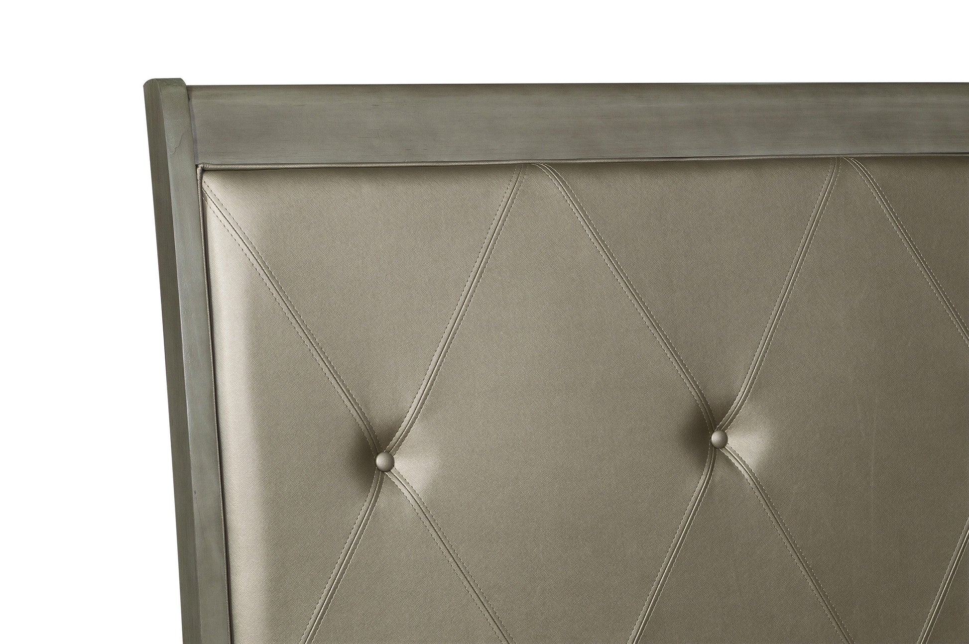Cotterill Gray King Upholstered Panel Bed - SET | 1730KGY-1 | 1730KGY-2 | 1730GY-3 - Luna Furniture - Dallas Store
