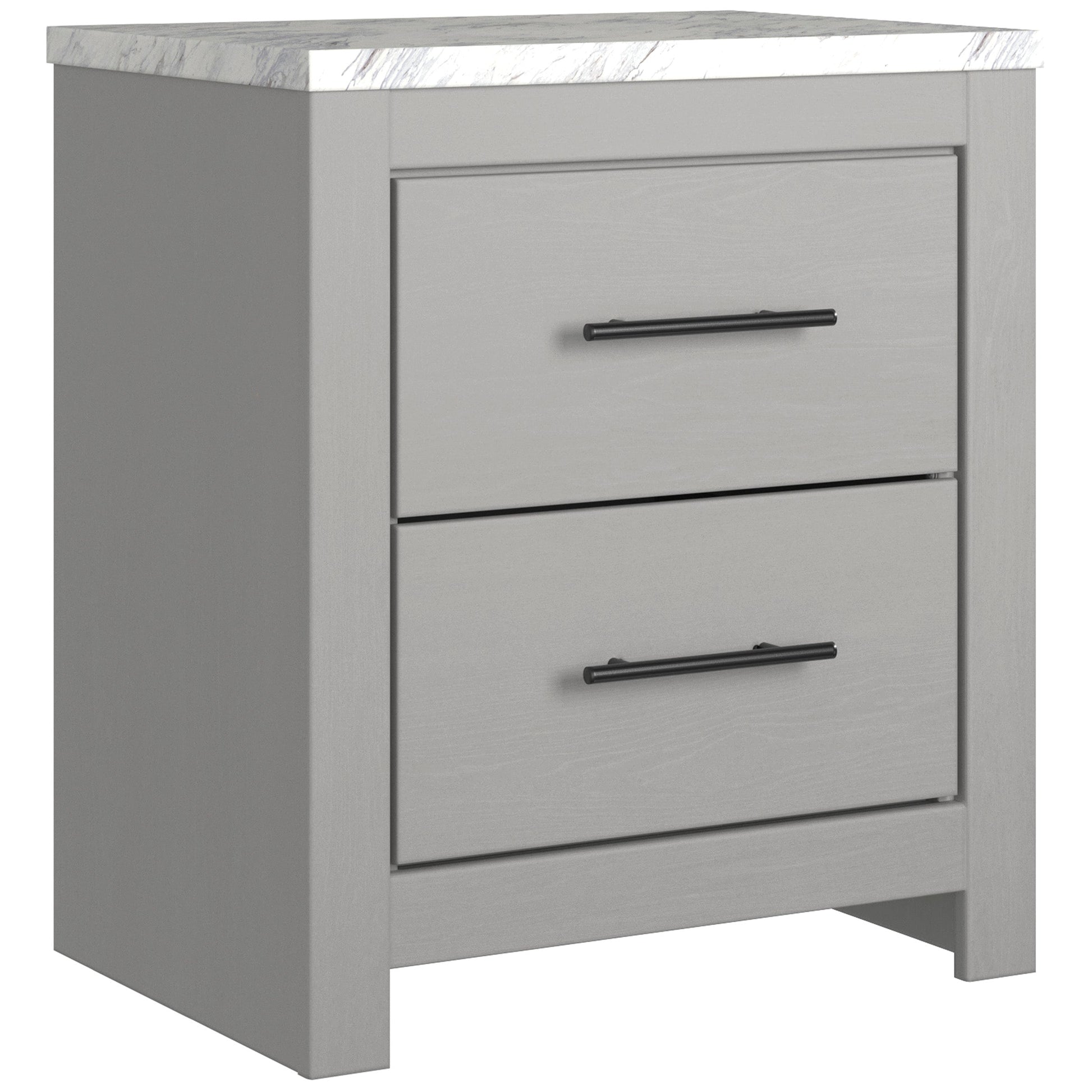 Cottonburg Light Gray/White Lighted Panel Bedroom Set - SET | B1192-56 | B1192-58 | B1192-99 | B1192-31 | B1192-36 - Luna Furniture - Dallas Store