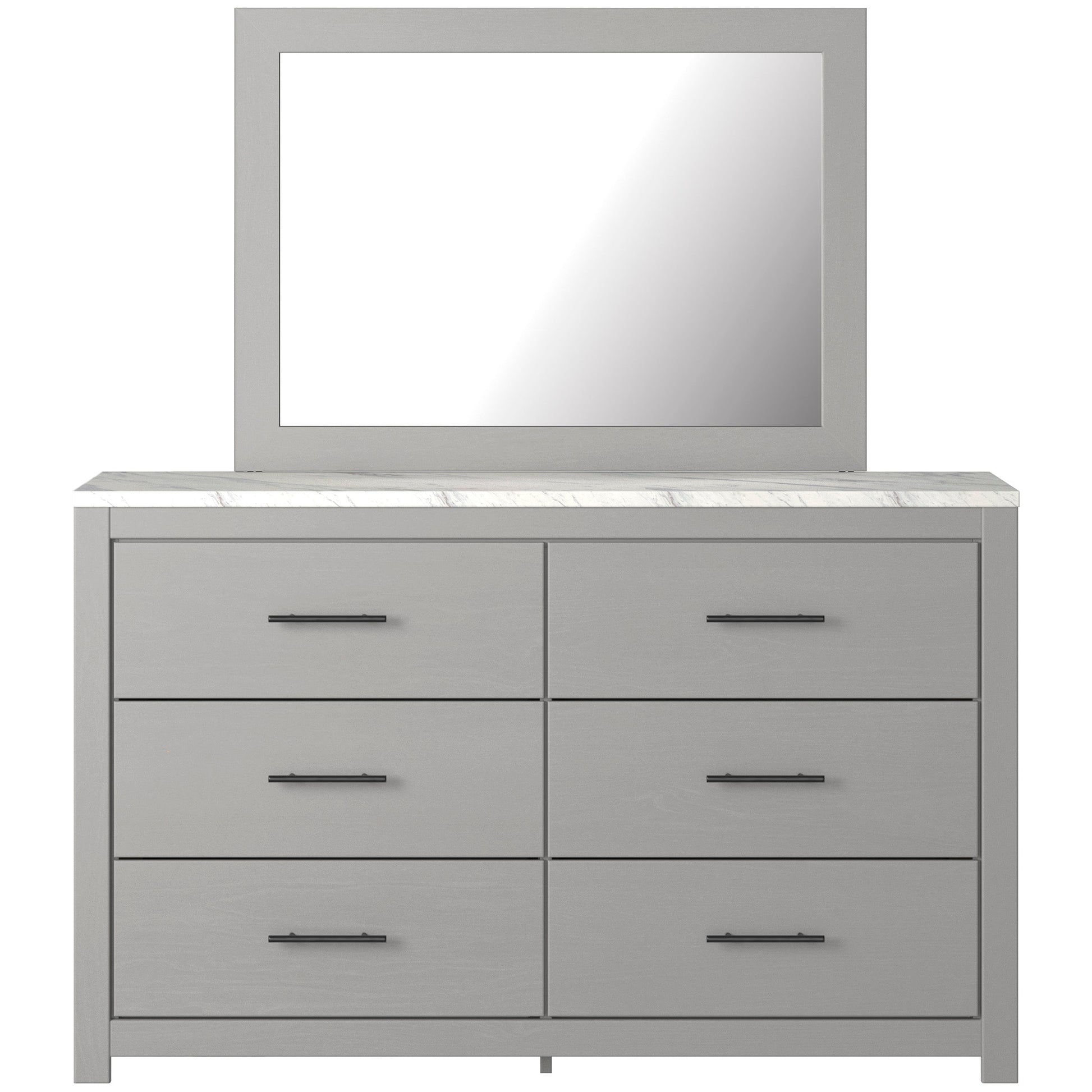 Cottonburg Light Gray/White Panel Bedroom Set - SET | B1192-71 | B1192-96 | B1192-31 | B1192-92 - Luna Furniture - Dallas Store