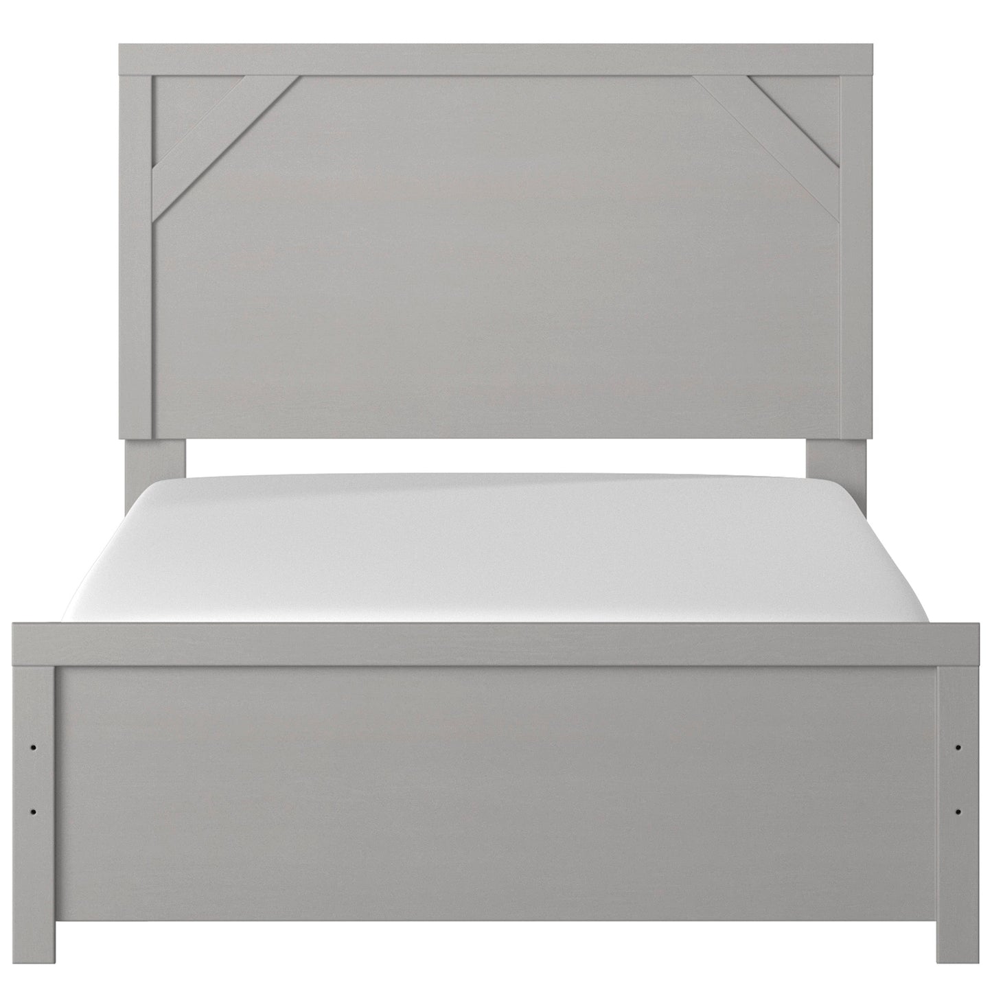 Cottonburg Light Gray/White Panel Youth Bedroom Set - SET | B1192-55 | B1192-86 | B1192-31 | B1192-36 - Luna Furniture - Dallas Store