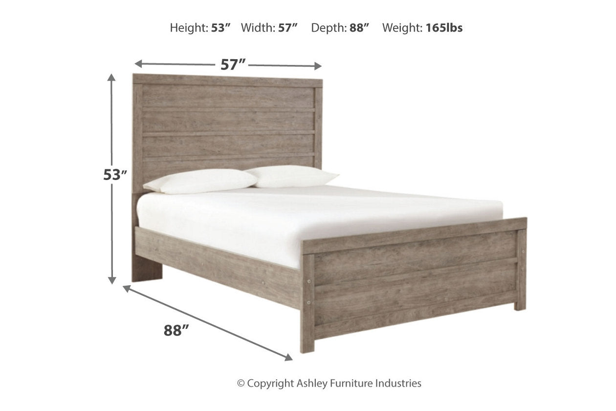 Culverbach Gray Full Panel Bed - SET | B070-55 | B070-86 - Luna Furniture - Dallas Store