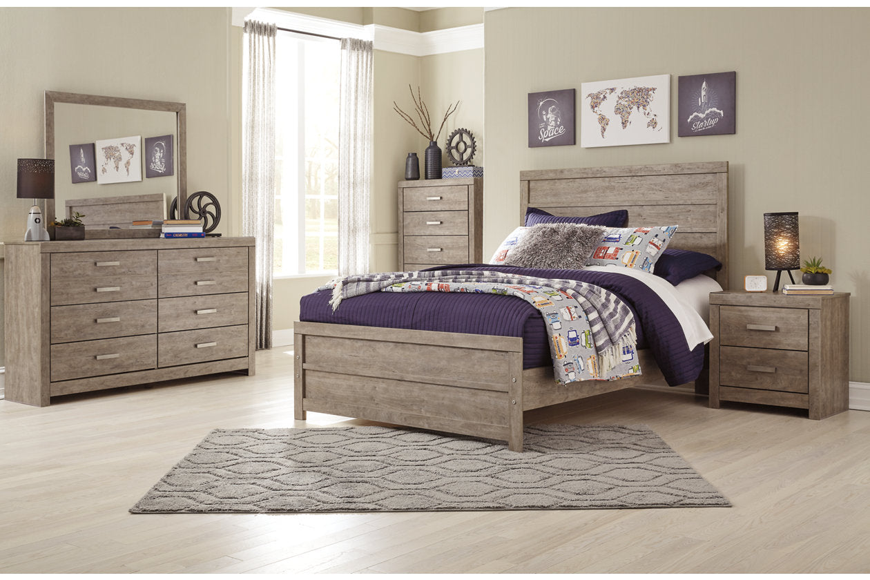 Culverbach Gray Full Panel Bed - SET | B070-55 | B070-86 - Luna Furniture - Dallas Store