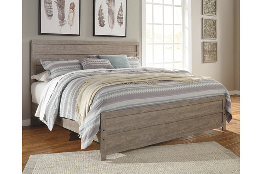 Culverbach Gray King Panel Bed - SET | B070-72 | B070-97 - Luna Furniture - Dallas Store
