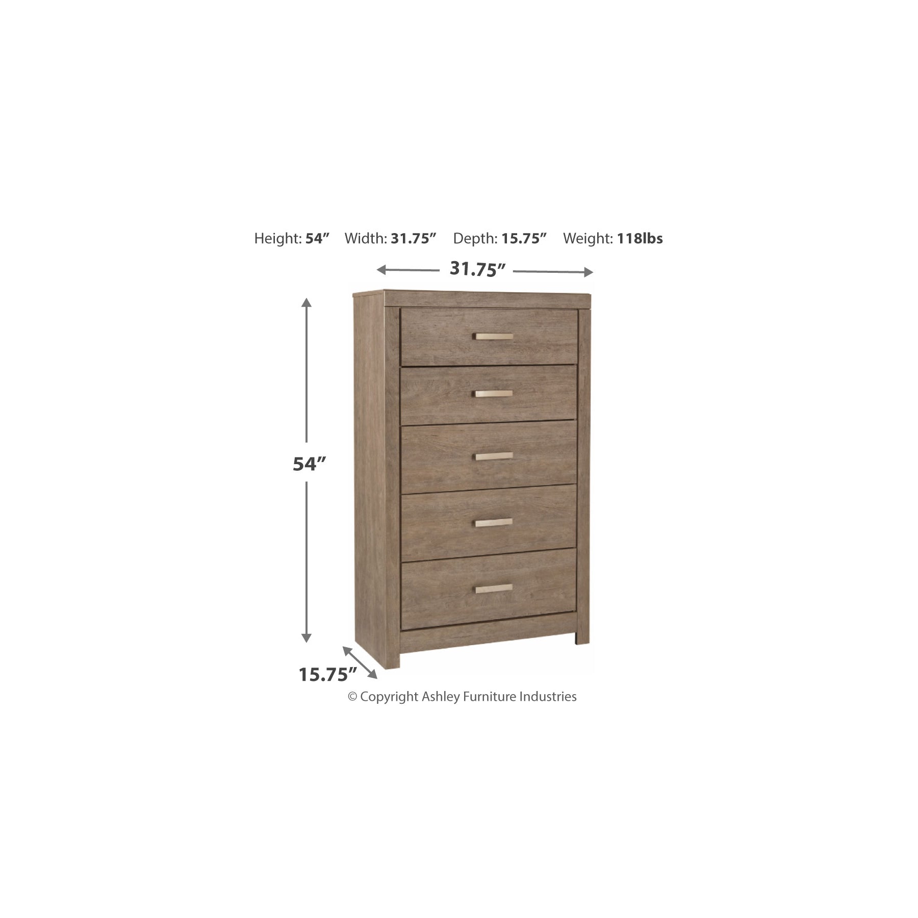 Culverbach Gray Panel Bedroom Set - SET | B070-72 | B070-97 | B070-31 | B070-36 | B070-92 | B070-46 - Luna Furniture - Dallas Store