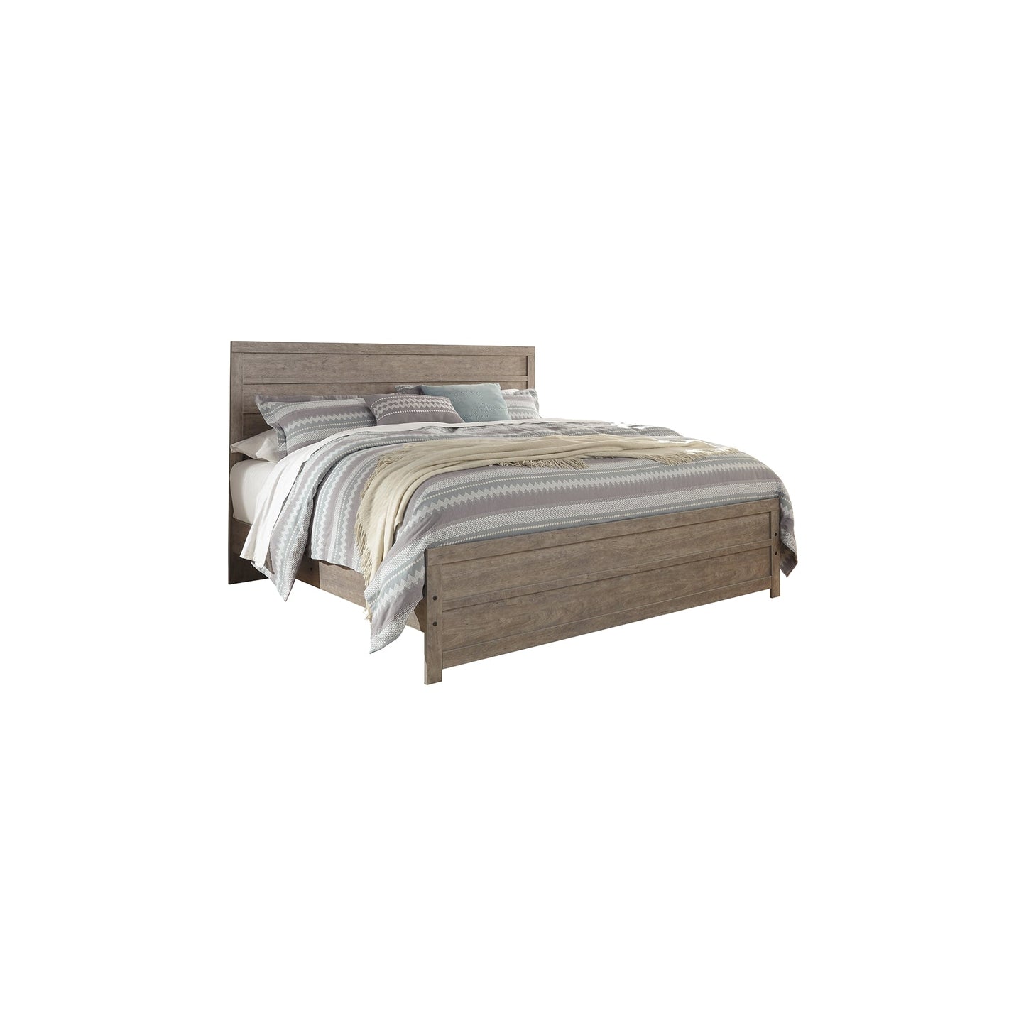 Culverbach Gray Panel Bedroom Set - SET | B070-72 | B070-97 | B070-31 | B070-36 | B070-92 | B070-46 - Luna Furniture - Dallas Store