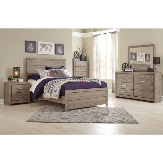 Culverbach Gray Panel Youth Bedroom Set - SET | B070-55 | B070-86 | B070-31 | B070-36 - Luna Furniture - Dallas Store
