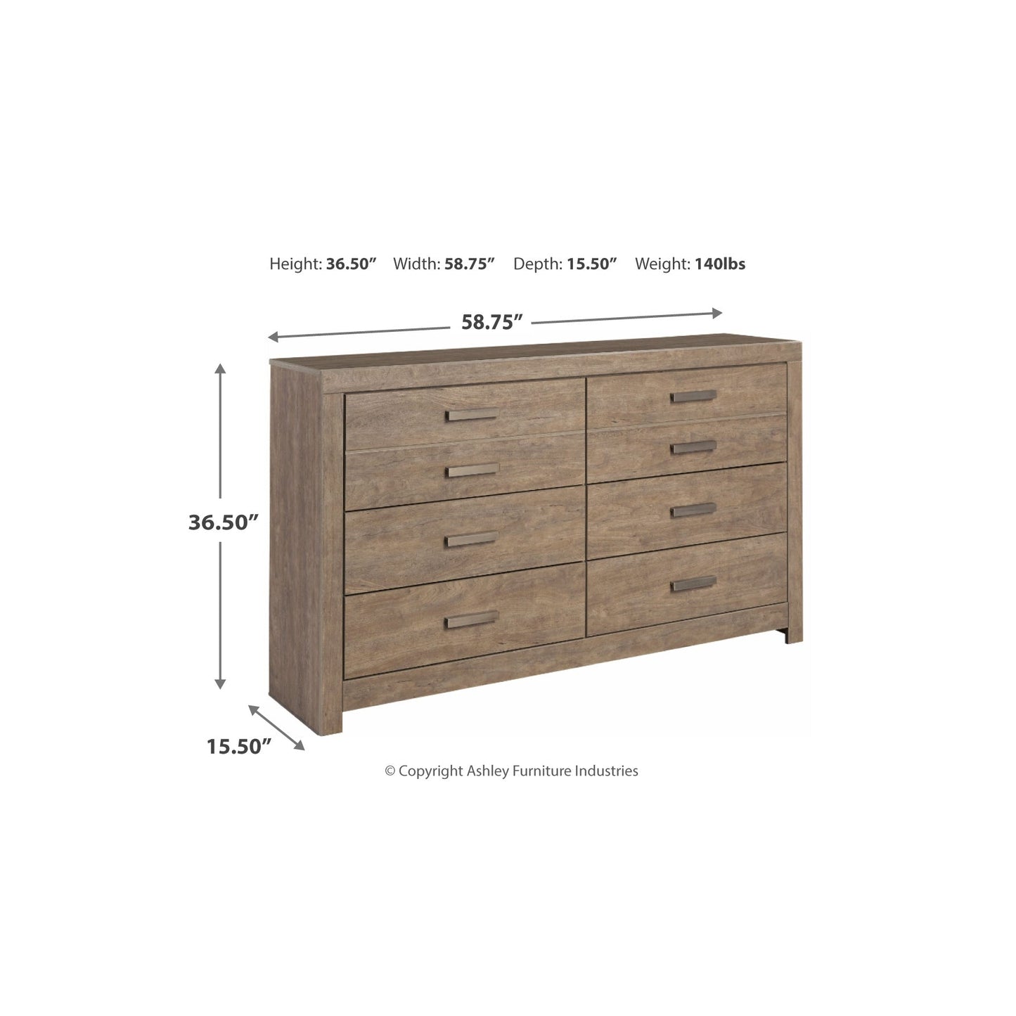 Culverbach Gray Panel Youth Bedroom Set - SET | B070-55 | B070-86 | B070-31 | B070-36 - Luna Furniture - Dallas Store