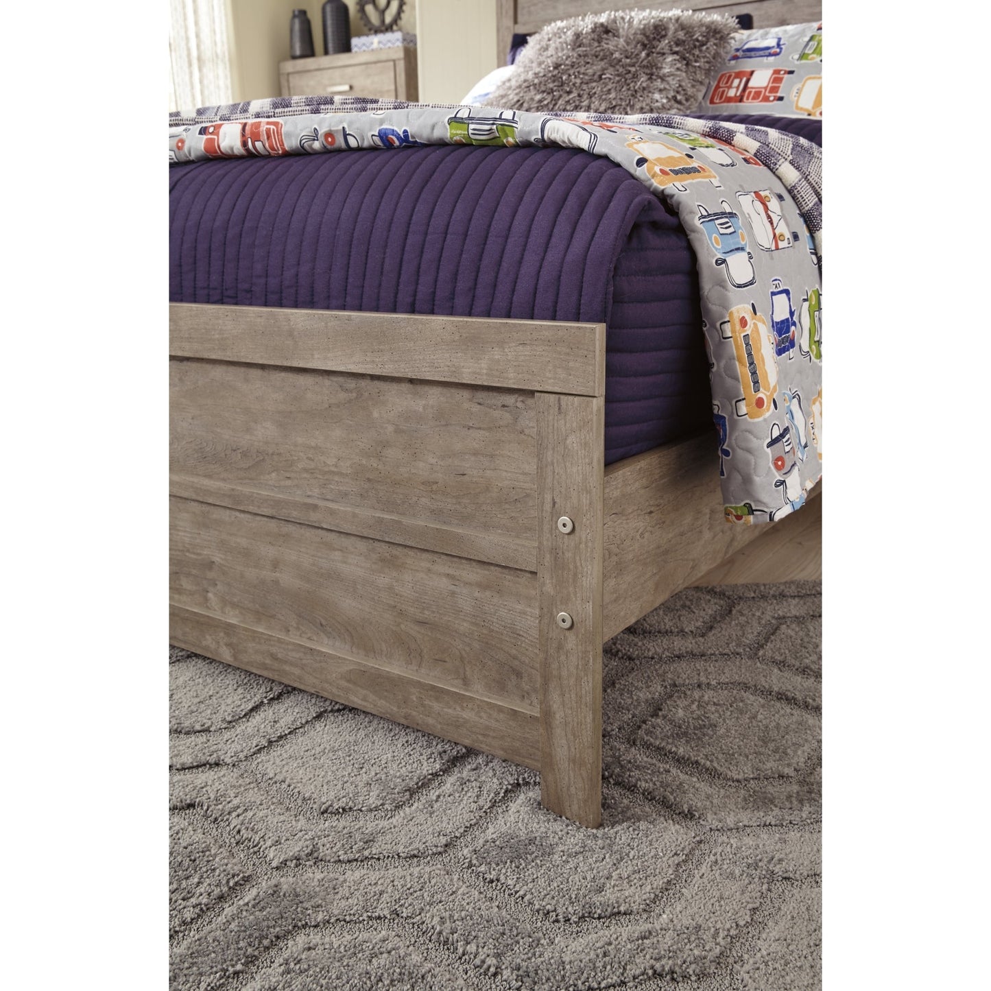 Culverbach Gray Panel Youth Bedroom Set - SET | B070-55 | B070-86 | B070-31 | B070-36 - Luna Furniture - Dallas Store