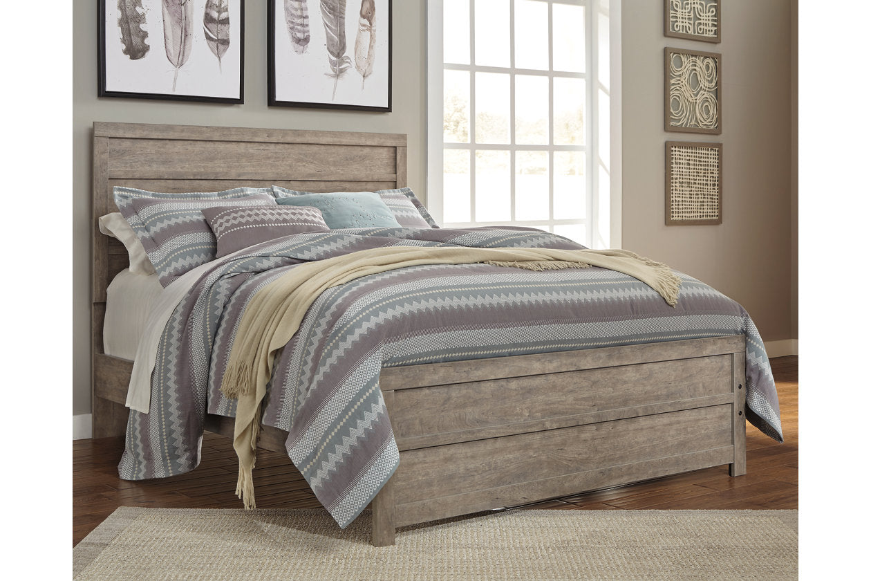 Culverbach Gray Queen Panel Bed - SET | B070-71 | B070-96 - Luna Furniture - Dallas Store