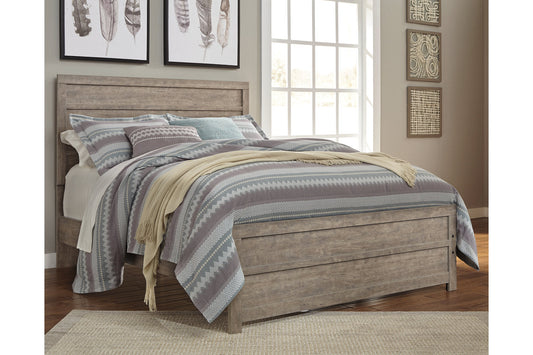 Culverbach Gray Queen Panel Bed - SET | B070-71 | B070-96 - Luna Furniture - Dallas Store