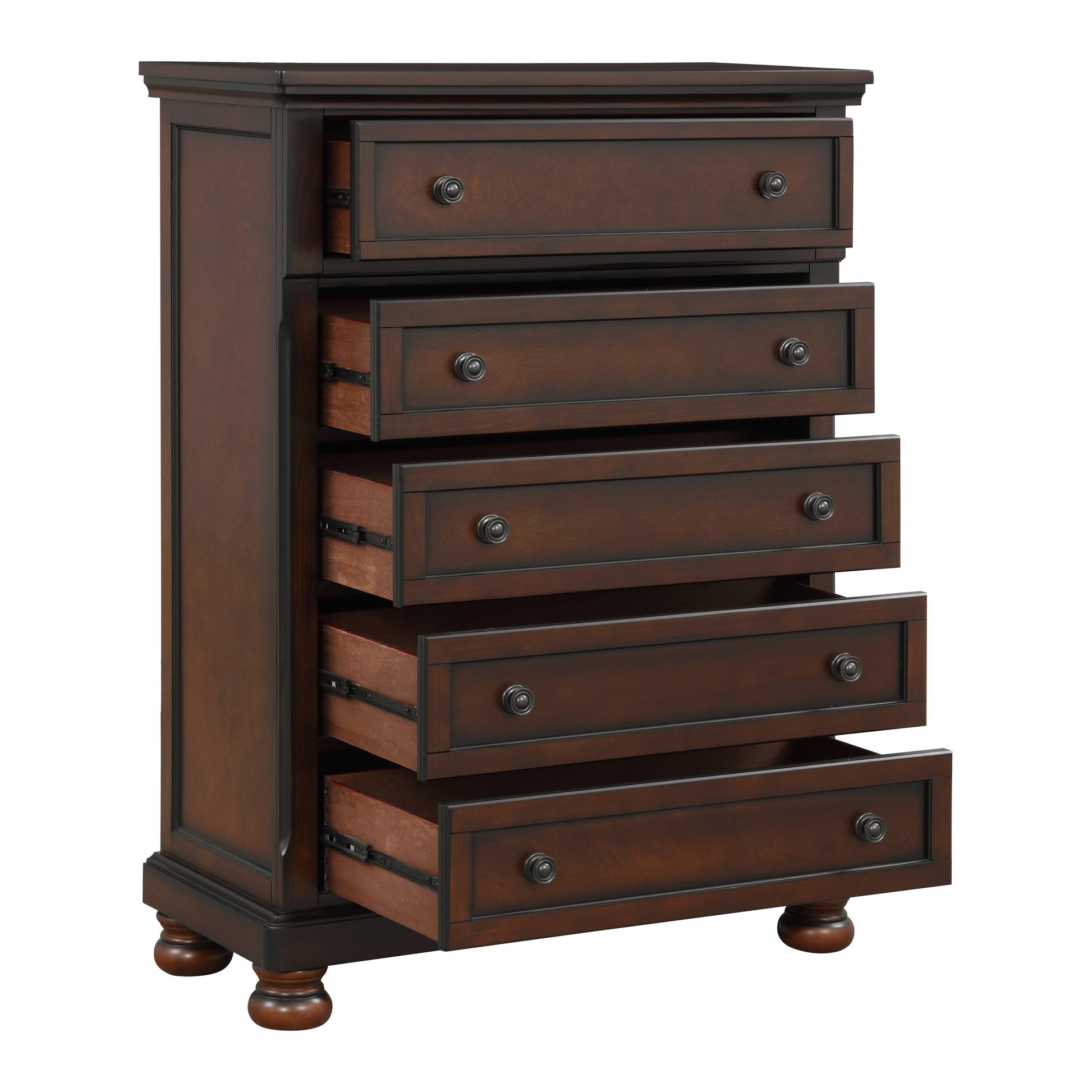 Cumberland Brown Cherry Chest - 2159-9 - Luna Furniture - Dallas Store