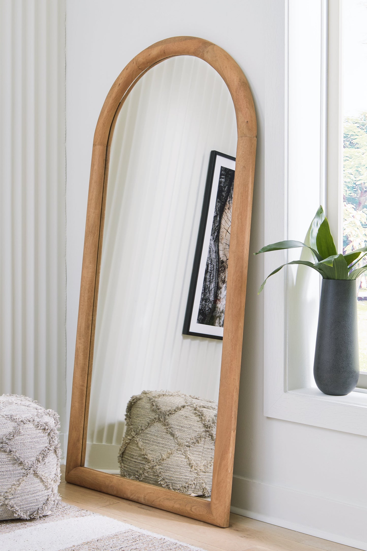 Dairville Brown Floor Mirror - A8010323 - Luna Furniture - Dallas Store