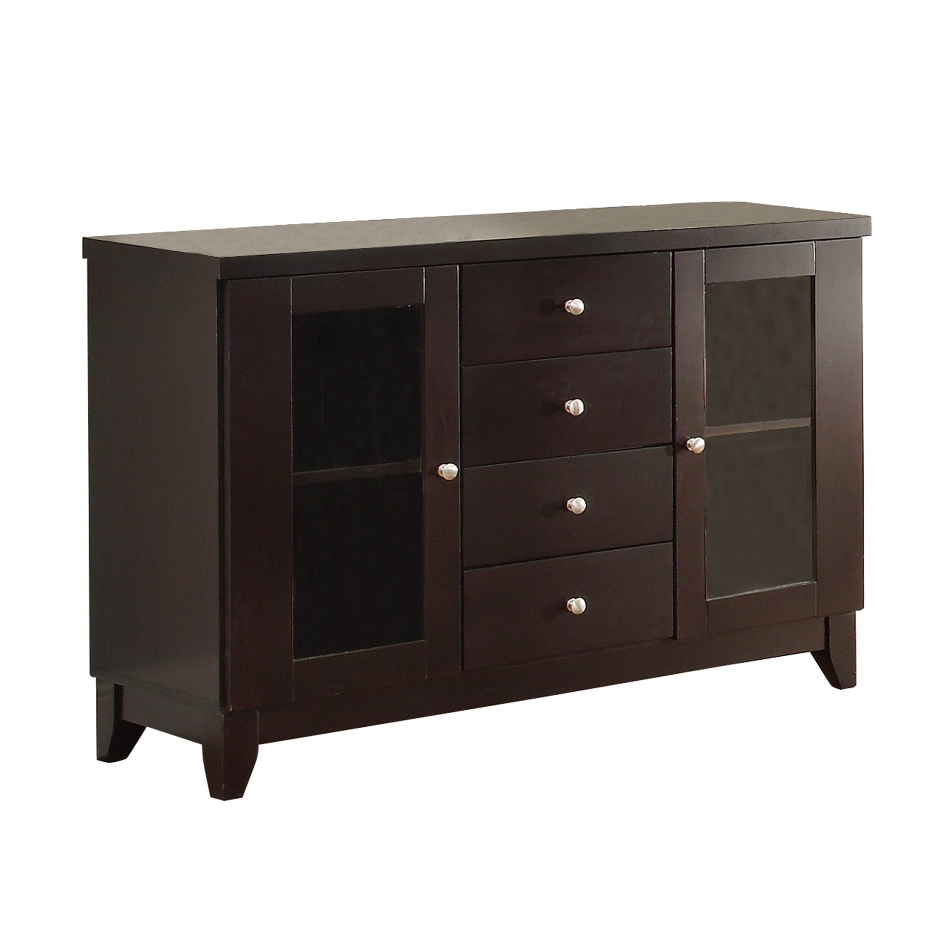 Daisy Dark Brown Server - 710-40 - Luna Furniture - Dallas Store
